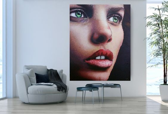 Quadro 1,20m por 1,00m / Pintura a óleo sobre tela