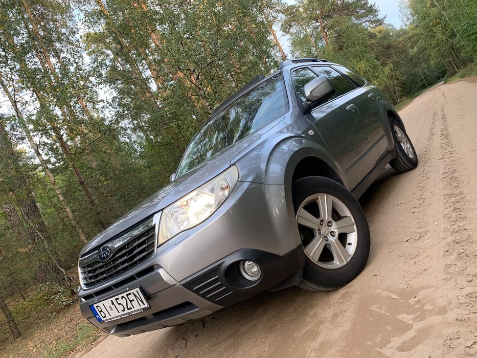 Subaru Forester 4x4 Model 2009 Automat Gaz I właściciel Serwis Stan bardzo dobry