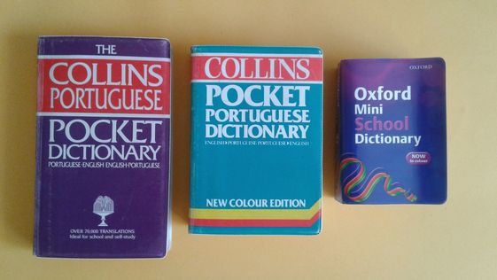 Pequenos dicionários de INGLÊS