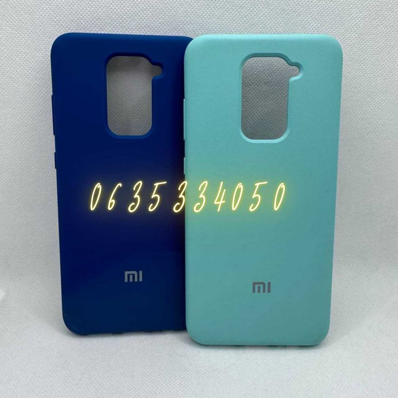 Чехол бампер для Xiaomi Redmi Note 9 софт тач микрофибра Ноте 9