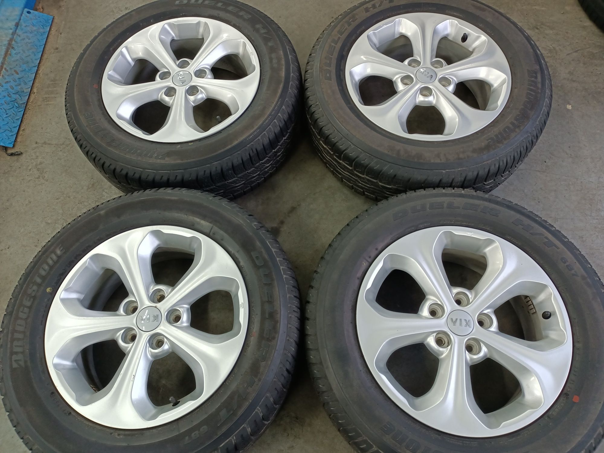 Koła 17" 5x114,3 opony 225/65/17 Kia Sorento Mazda Hyundai Wysyłka