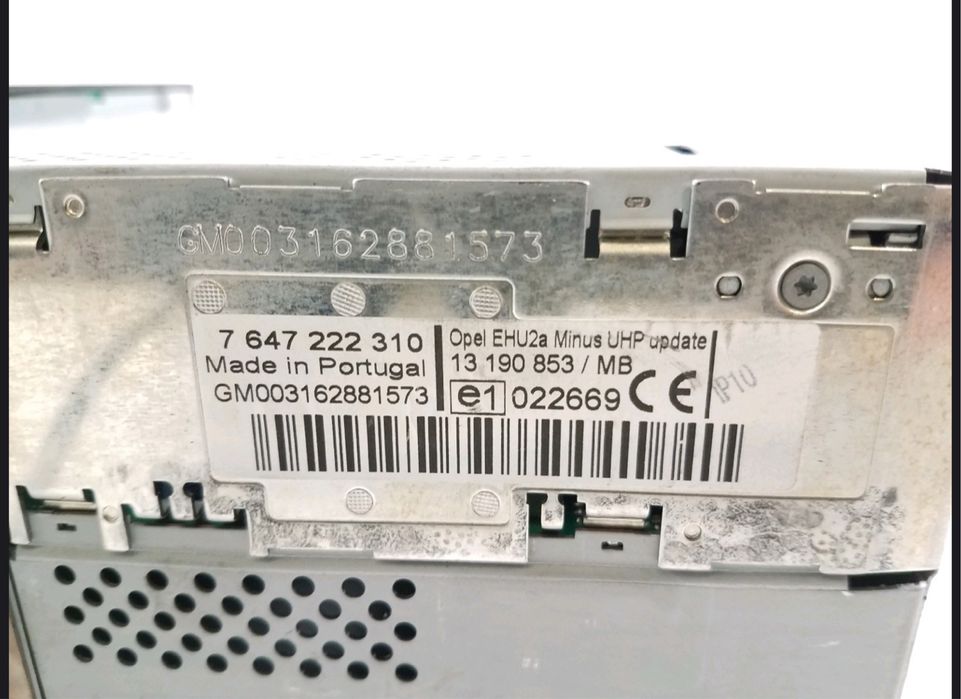 Radio Blaupunkt opel corsa tigra astra