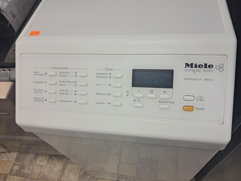 Пральна машина MIELE W 297 F, Німеччина
