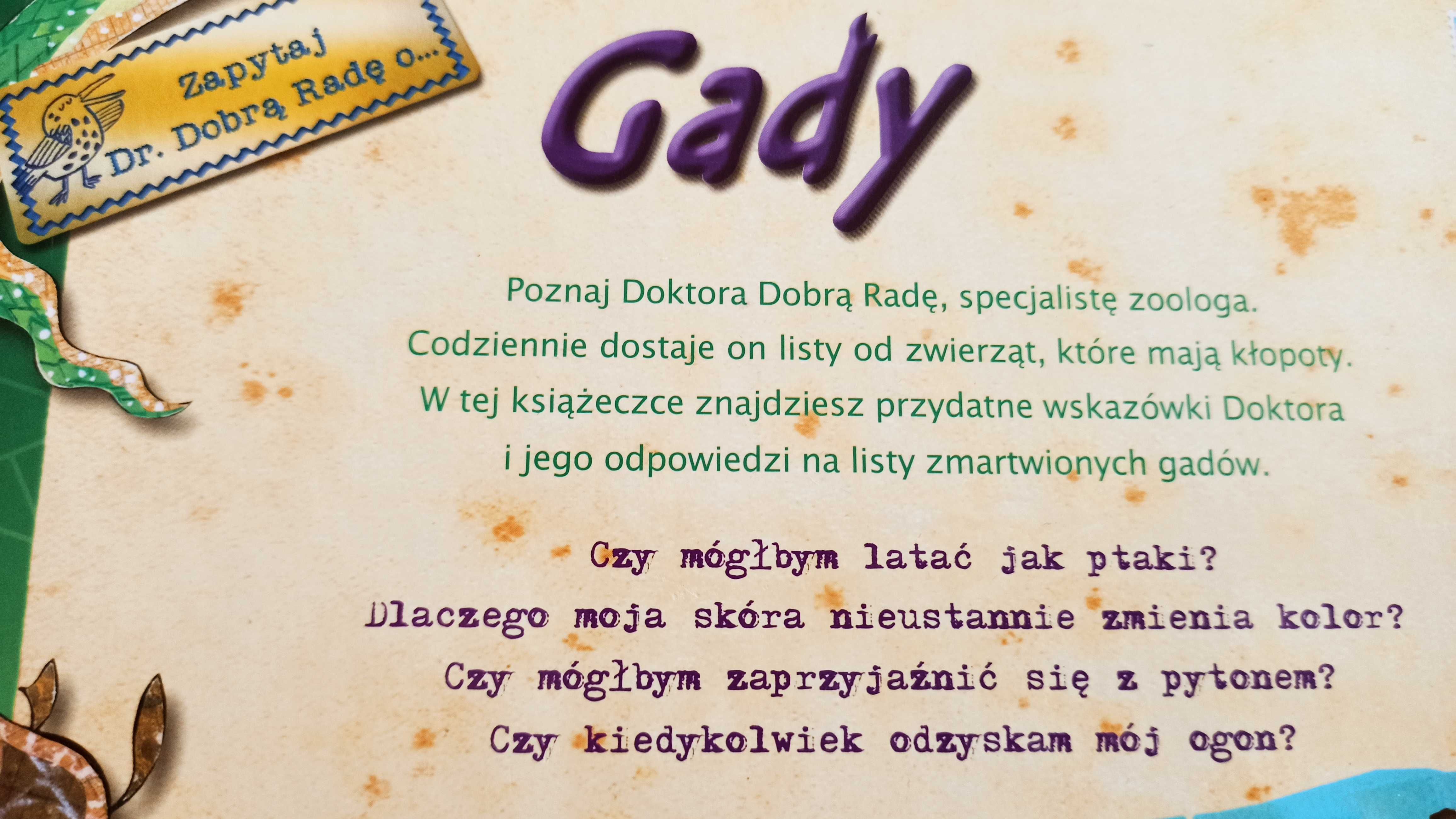 Zapytaj Dr. Dobrą Radę o Gady