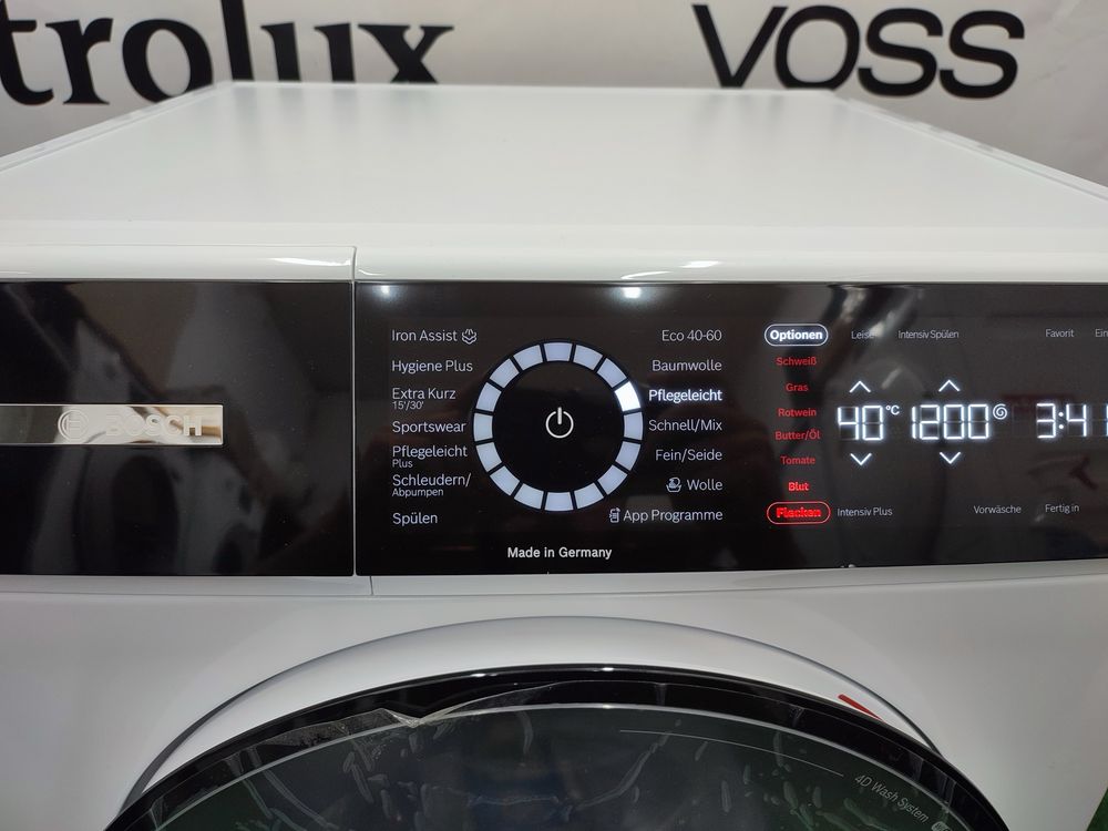 Нова пральна машина Bosch Serie 8 4Dпрання 10kg 1400об./хв HomeConnect