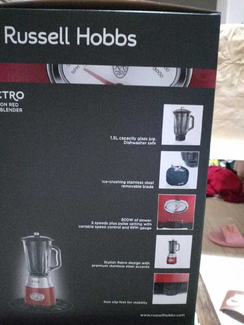 Blender Russell Hobbs Retro,NOWY,BLENDER,blender kielichowy