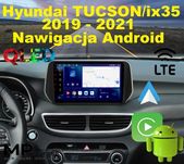 Radio Hyundai Tucson ix35 Android_11 Qled CarPlay LTE Montaż Gwarancja