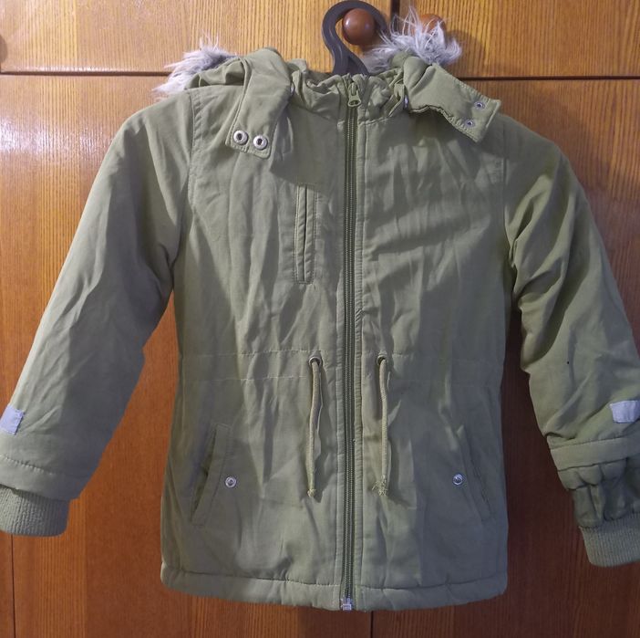 Зимова (єврозима) куртка дитяча на 5-6 років 116 розмір. Унісекс