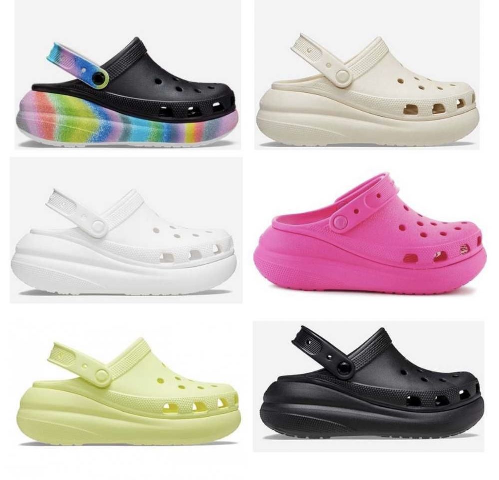 Кроксы платформа crocs classic crush 36 37 38 39