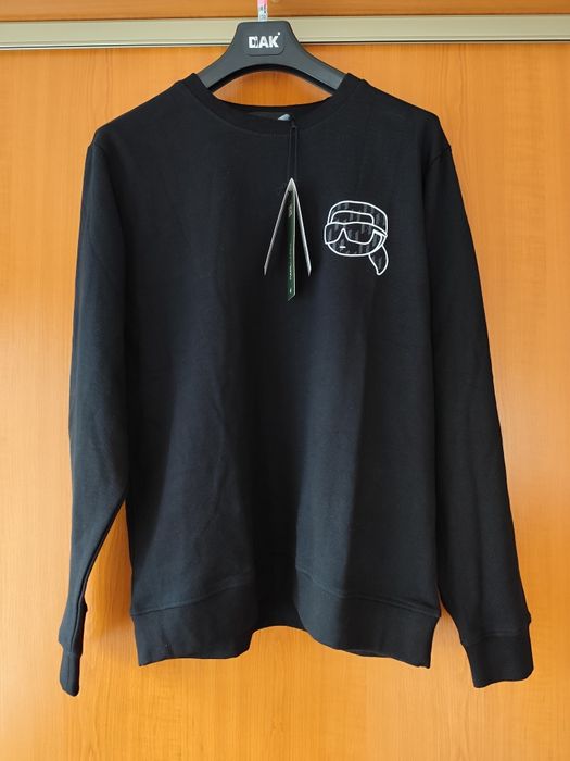 Bluza męska czarna nowa Karl Lagerfeld