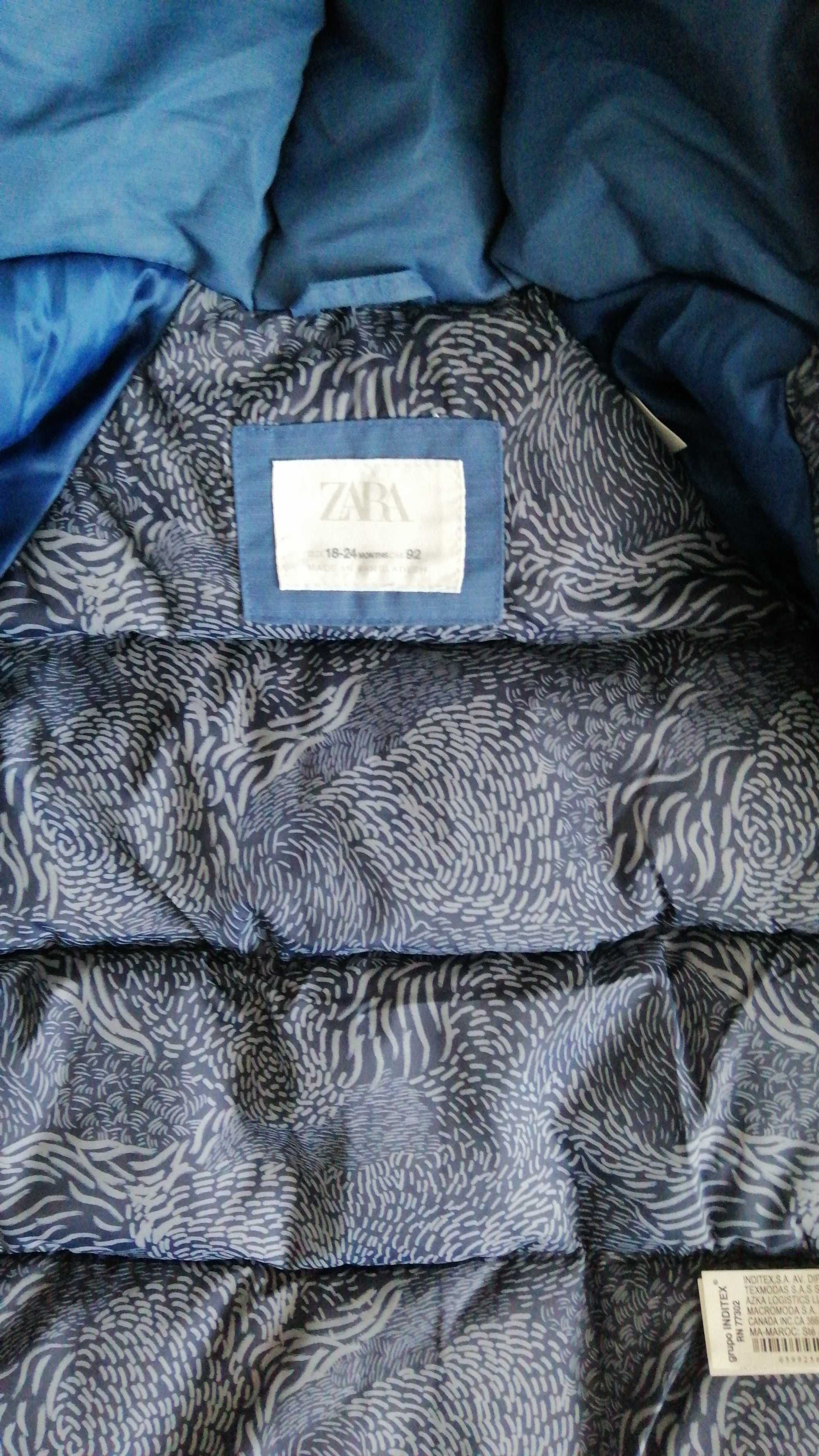Зимова куртка для хлопчика Zara