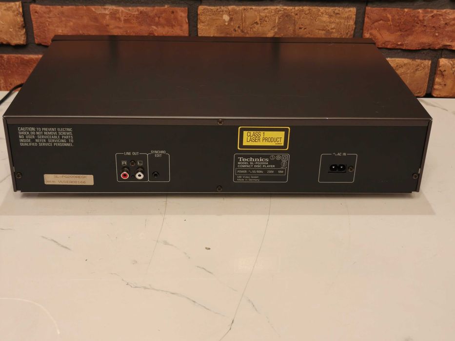 TECHNICS SL-PG200A ! Porządny odtwarzacz CD