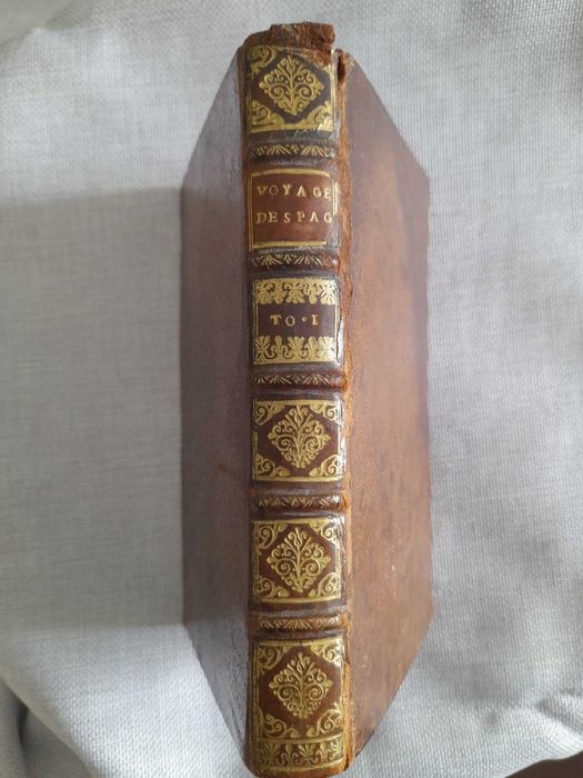 Livro RARO francês sobre viagem a Espanha da Baronesa d’ Aulnoy. 1699.