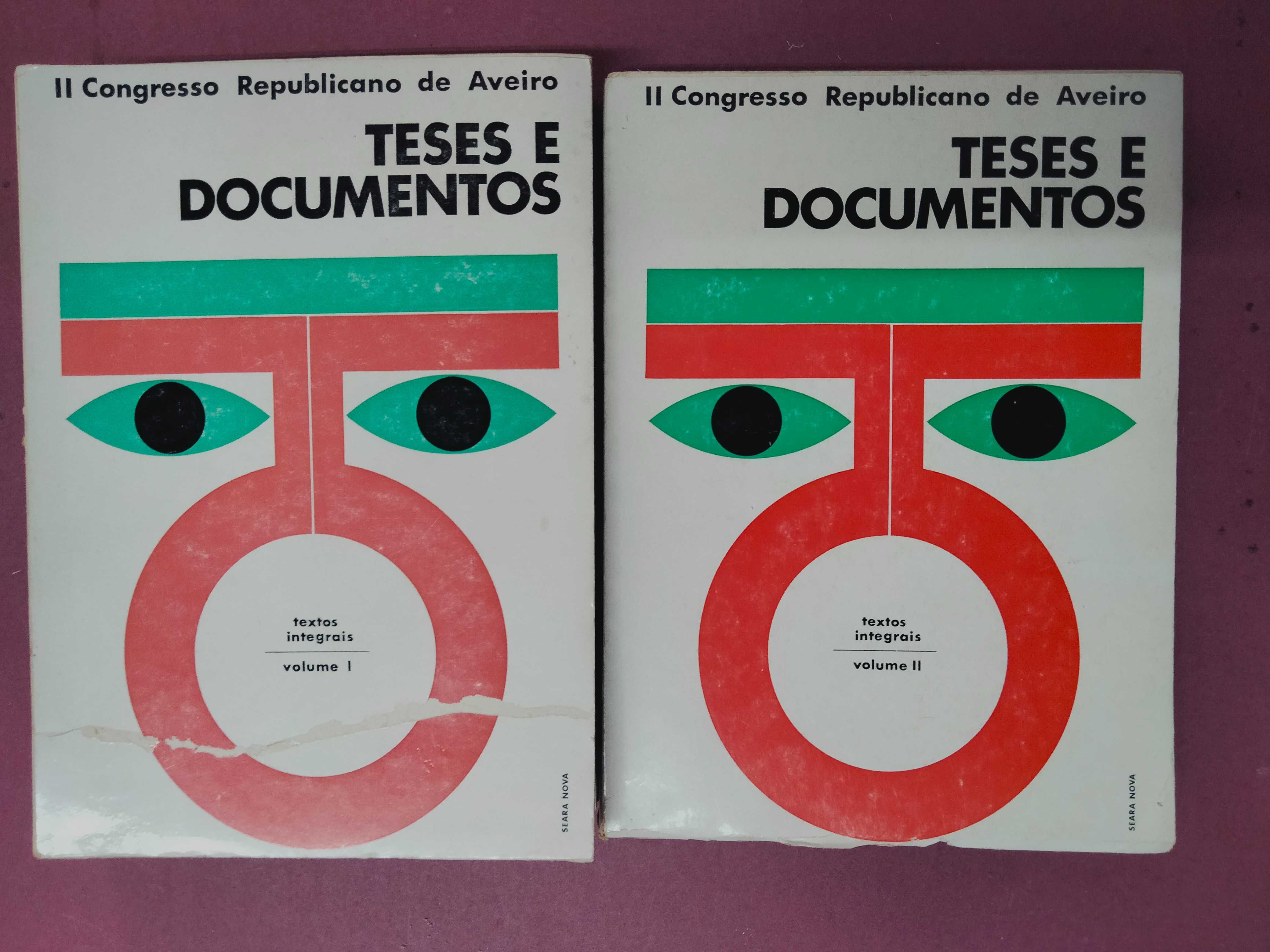 II Congresso Republicano de Aveiro - Teses e Documentos (Vol. I e II)