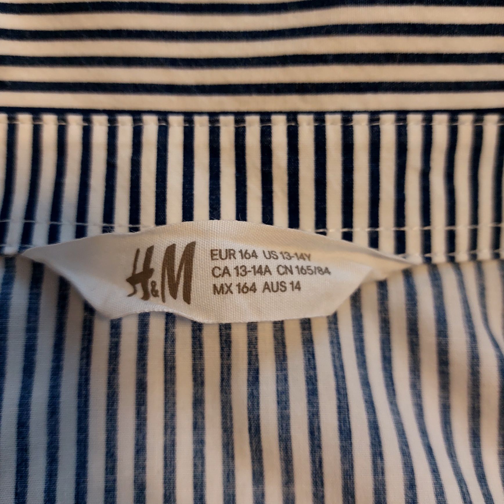 Koszula chłopięca 164 H&M w paski