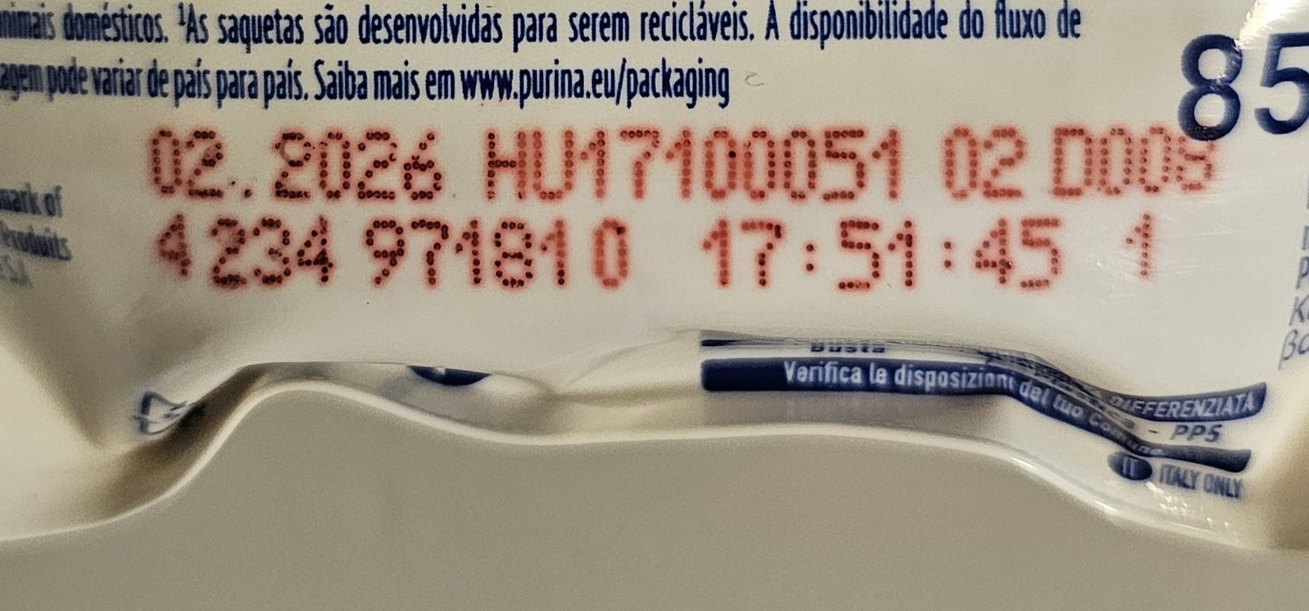 Nowe 3 x karma mokra dla kotka, Purina, 85 g