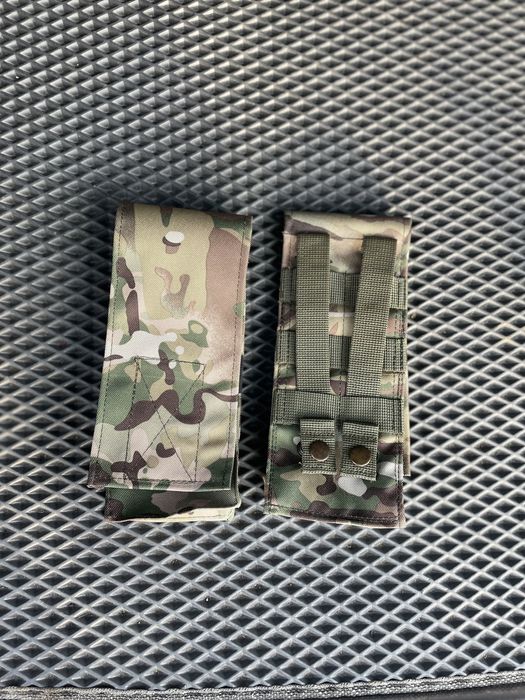 Підсумок під 2 магазини АК/РПК, мультикам, піксель олива/подсумок