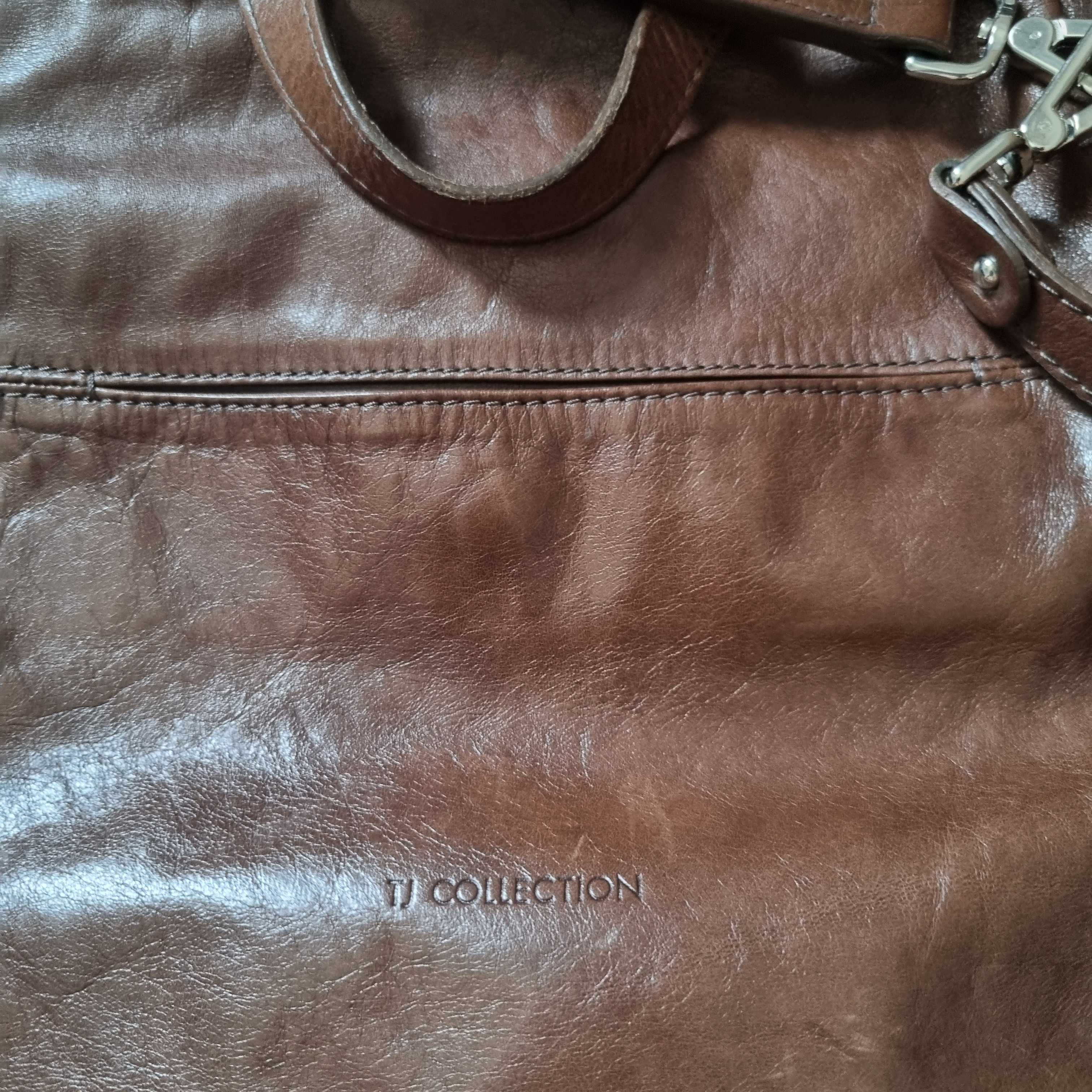 Сумка из натуральной кожи TJ Collection оригинал состояние новой