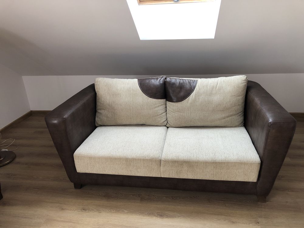Stylowa sofa rozkladana  i 2 dwa fotele