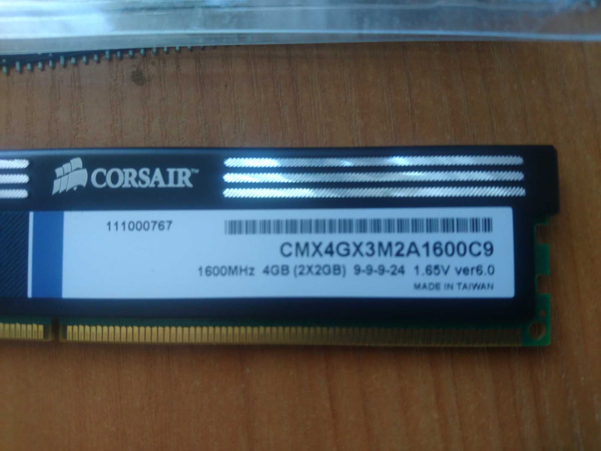 Оперативка ddr3 1600 4g 2x2