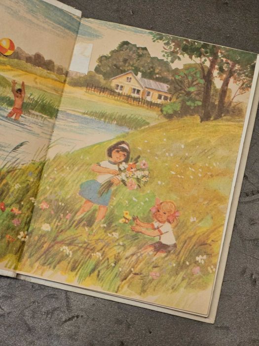 Litery - Nauka czytania - książka dla dzieci z PRL