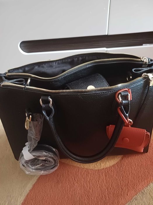 Aktówka/torebka damska czarna