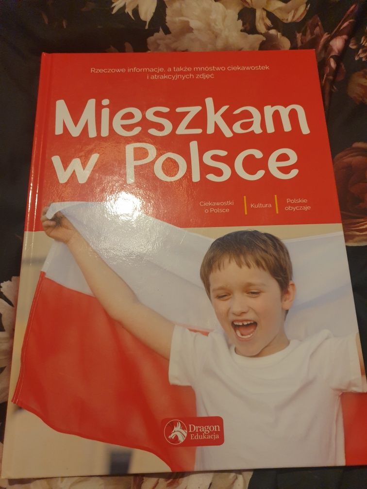 Książka dla dzieci Mieszkam w Polsce
