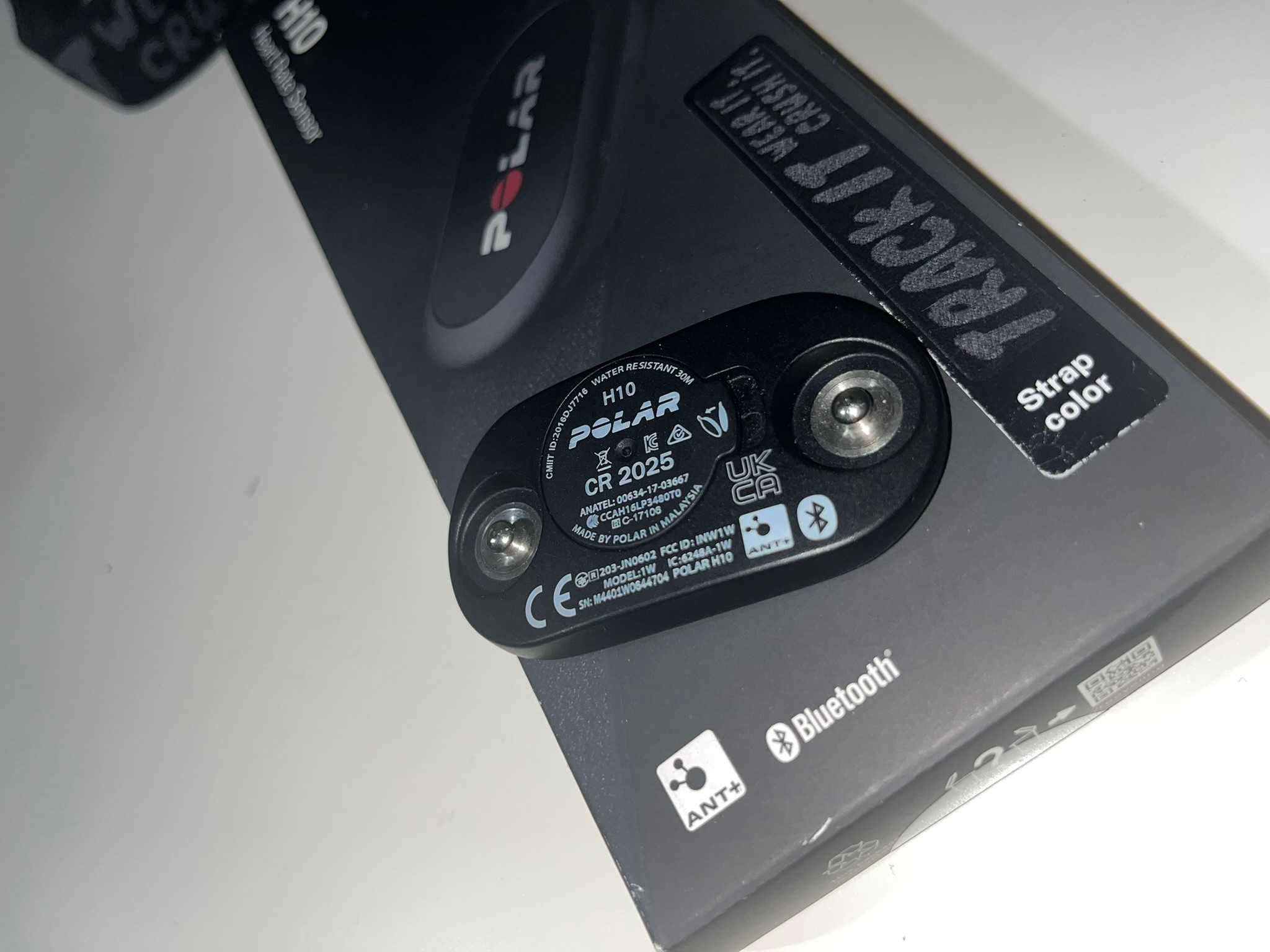 Polar H10 sensor tętna + pasek Black Crush