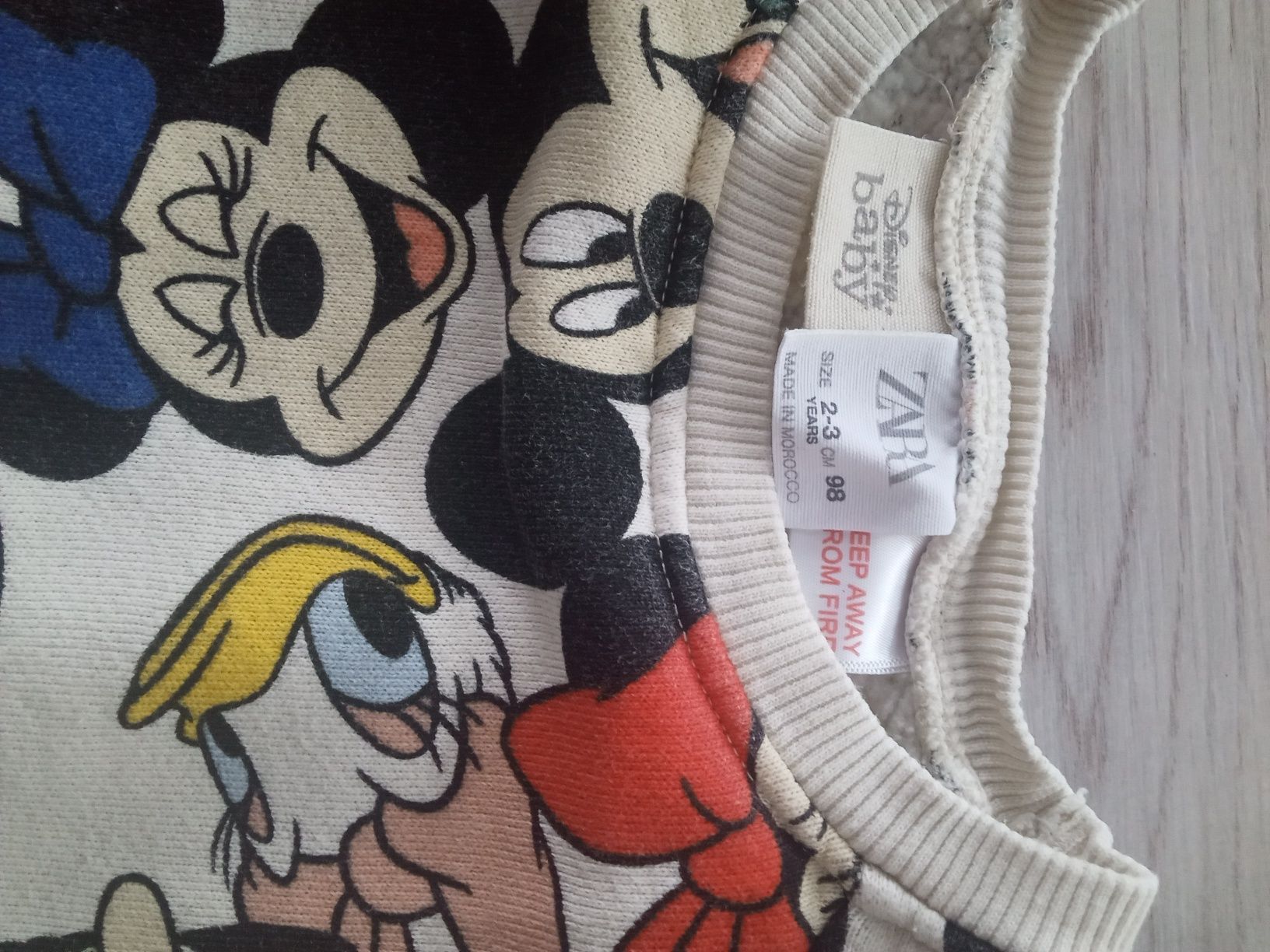 Bluza Zara dla dziewczynki r.98