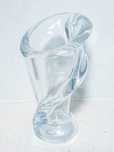 Maravilhosa jarra francesa "Calla Lily" de Cristal Vannes le Chatel