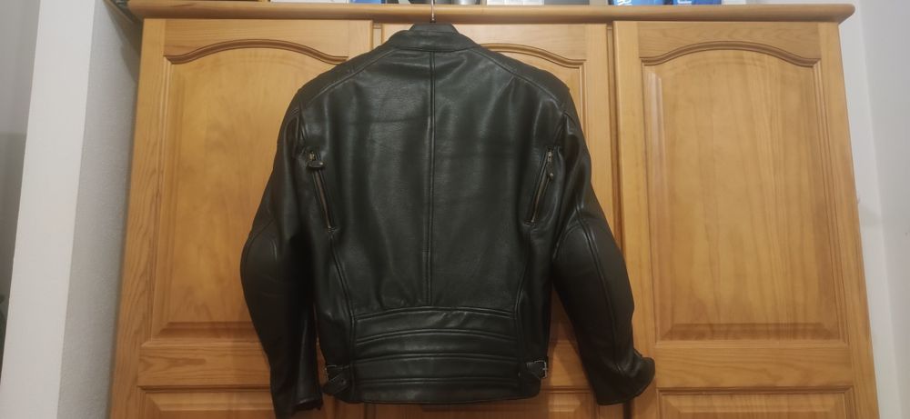 Blusao Motard Casaco Mota Pele Couro Moto Proteção