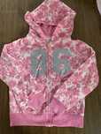 Bluza 134 cm z kapturem dla dziewczynki