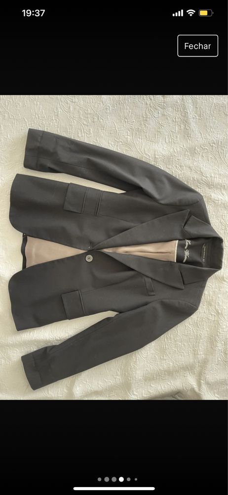 Blazer preto zara woman M