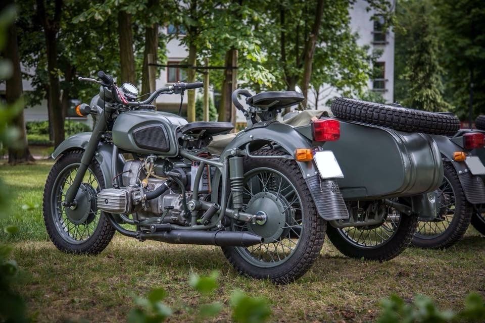 Dniepr MT-16 z koszem (Ural, k750, m72)