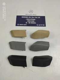 Mercedes W124 - osłona maskownica tylna szyn foteli różne kolory