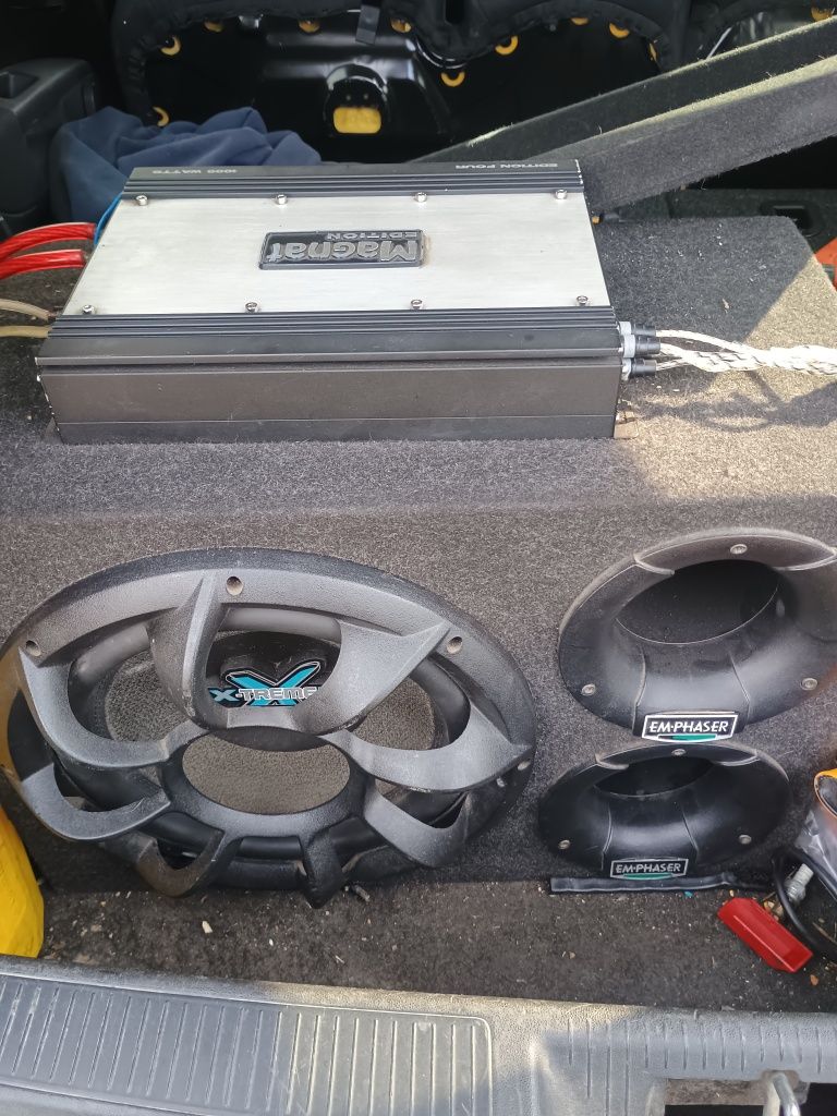 Subufer + wzmacniacz car audio