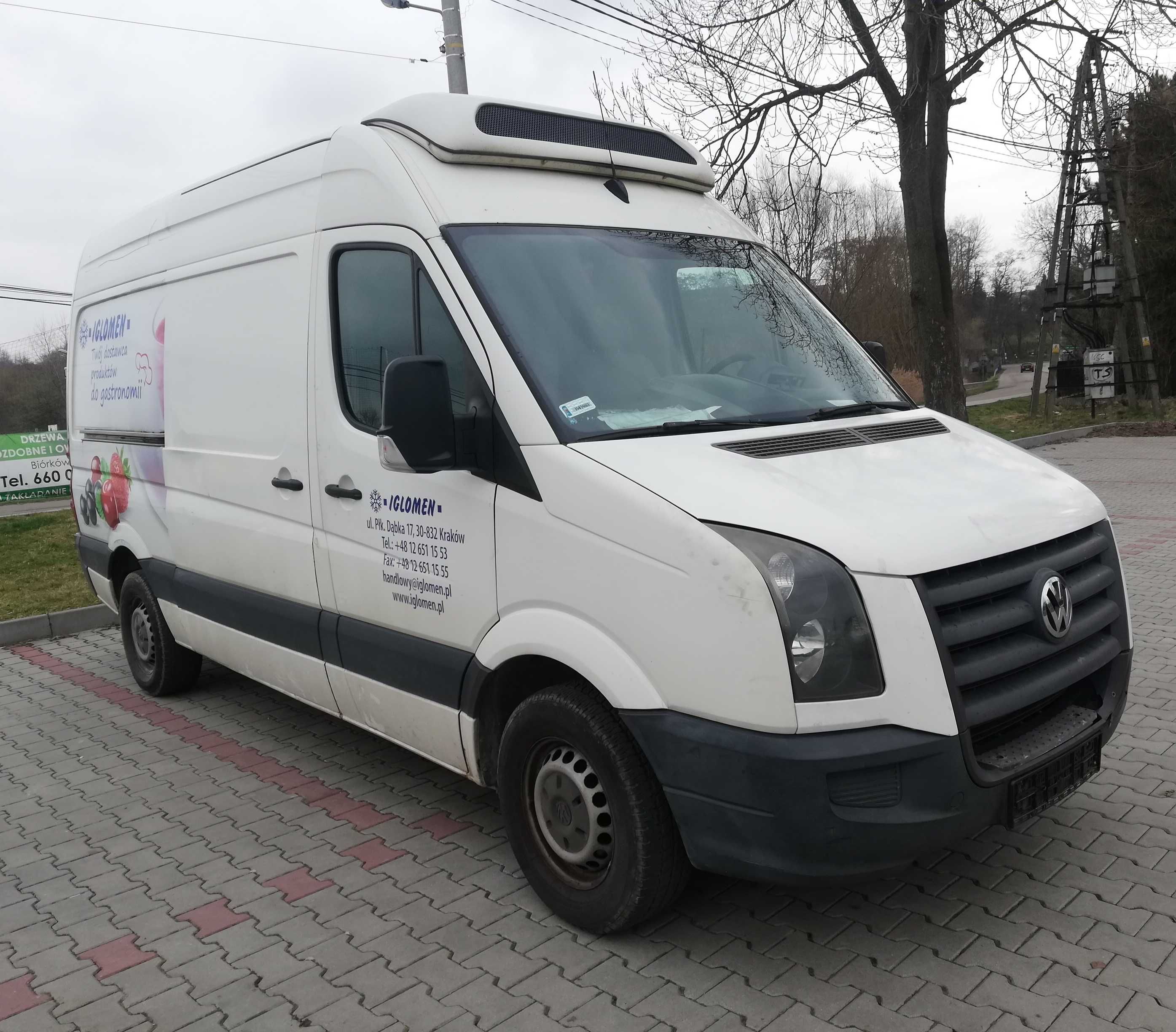 Volkswagen Crafter 2,5 TDI chłodnia Thermo King 2 komory