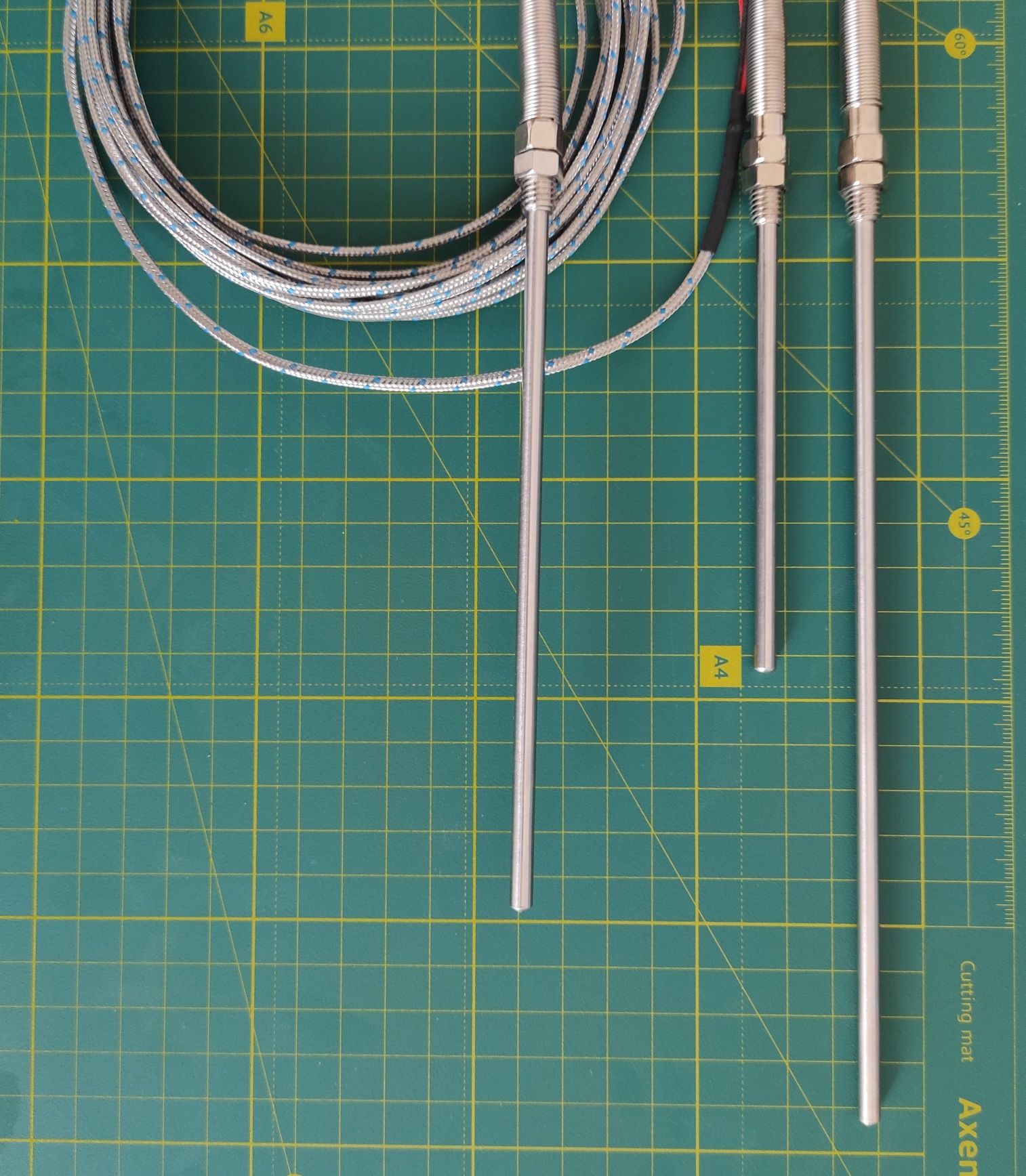 Термопара type K , 150 mm , кабель 5 метров.