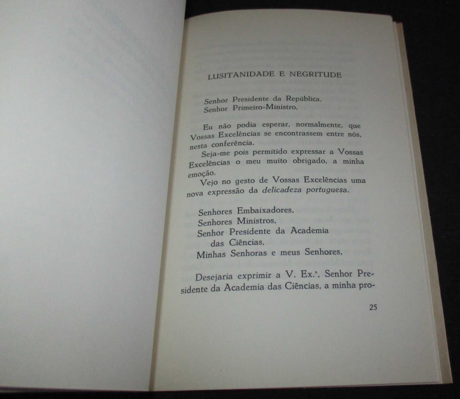 Livro Lusitanidade e Negritude Léopold Sédar Senghor