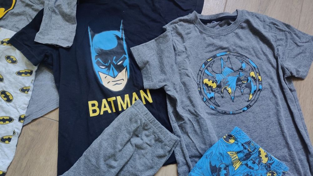 Zestaw piżam Batman 128-134 ,8-9 lat