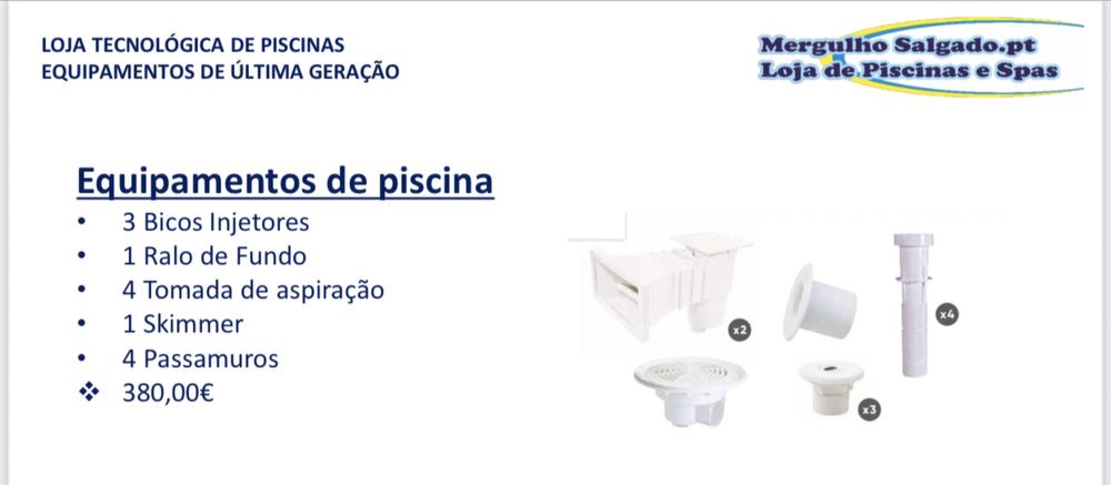 Skimner kit para piscina barato