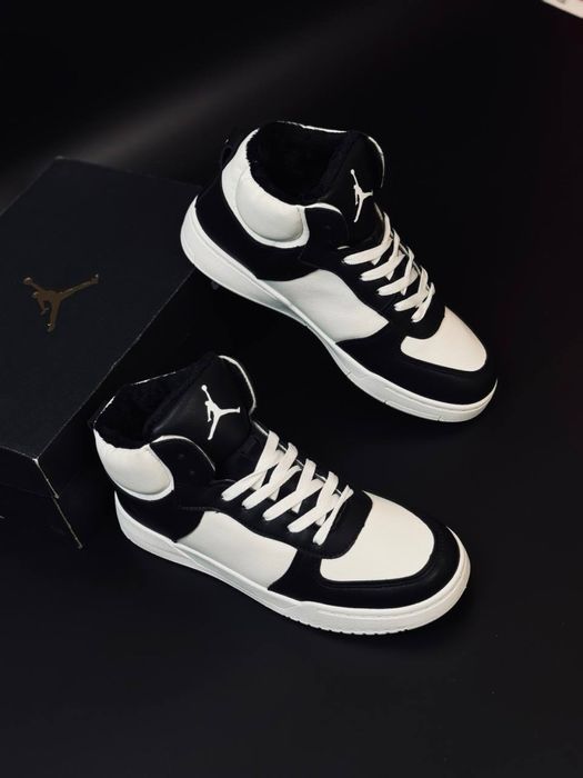 СКИДКА!!! кроссовки женские Найк Джордан/ кеды зимние Nike Jordan кожа