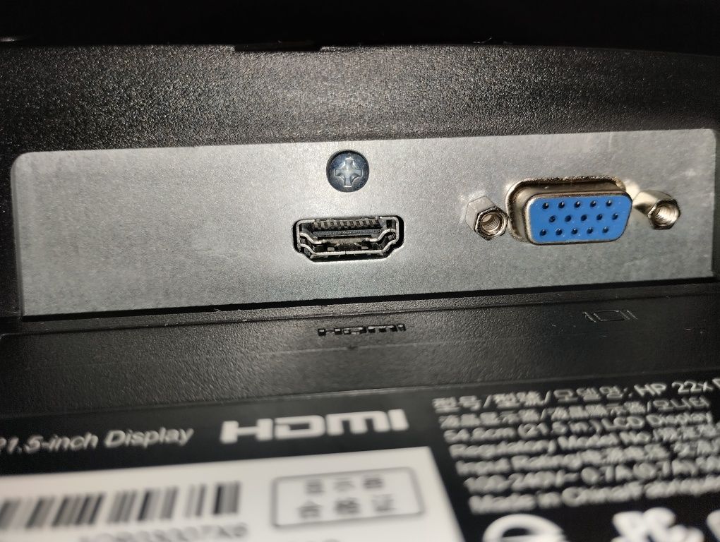Monitor 144 Hz HP 22x