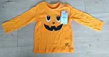 Nowa koszulka rozmiar 74 Halloween. Pomarańczowa. Sinsay