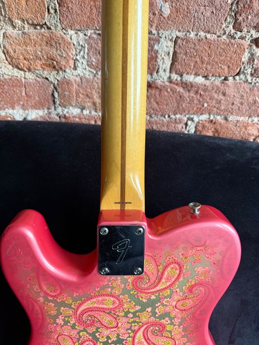 Fender Telecaster Japan JV Paisley Pink 1983