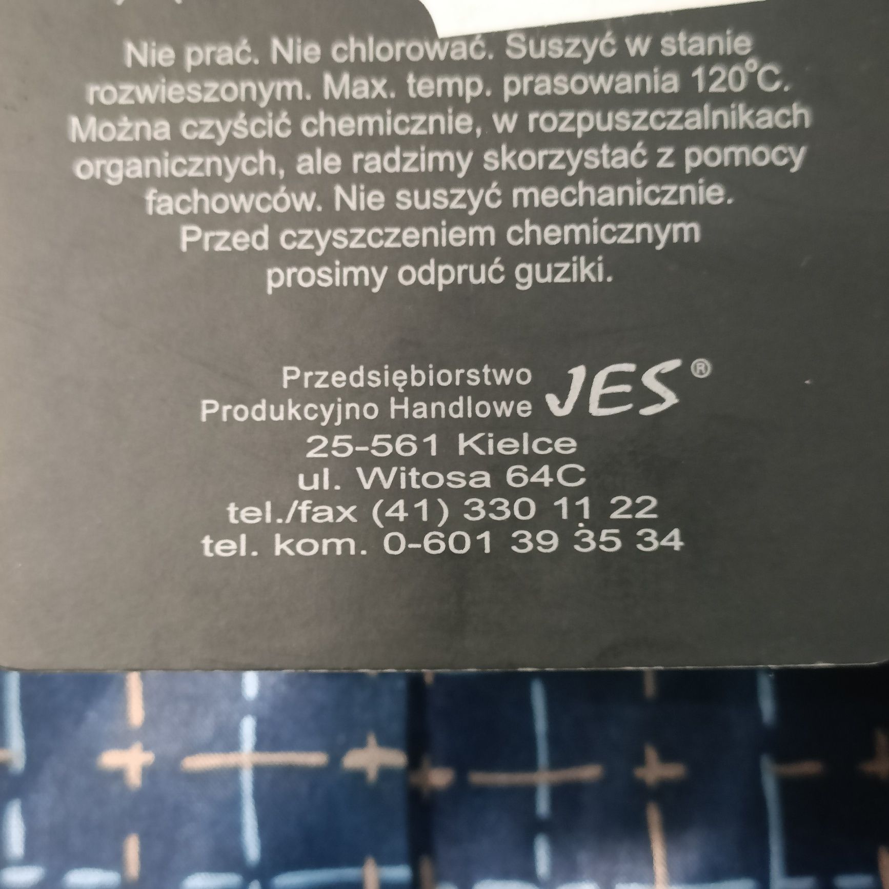 Męski garnitur JES