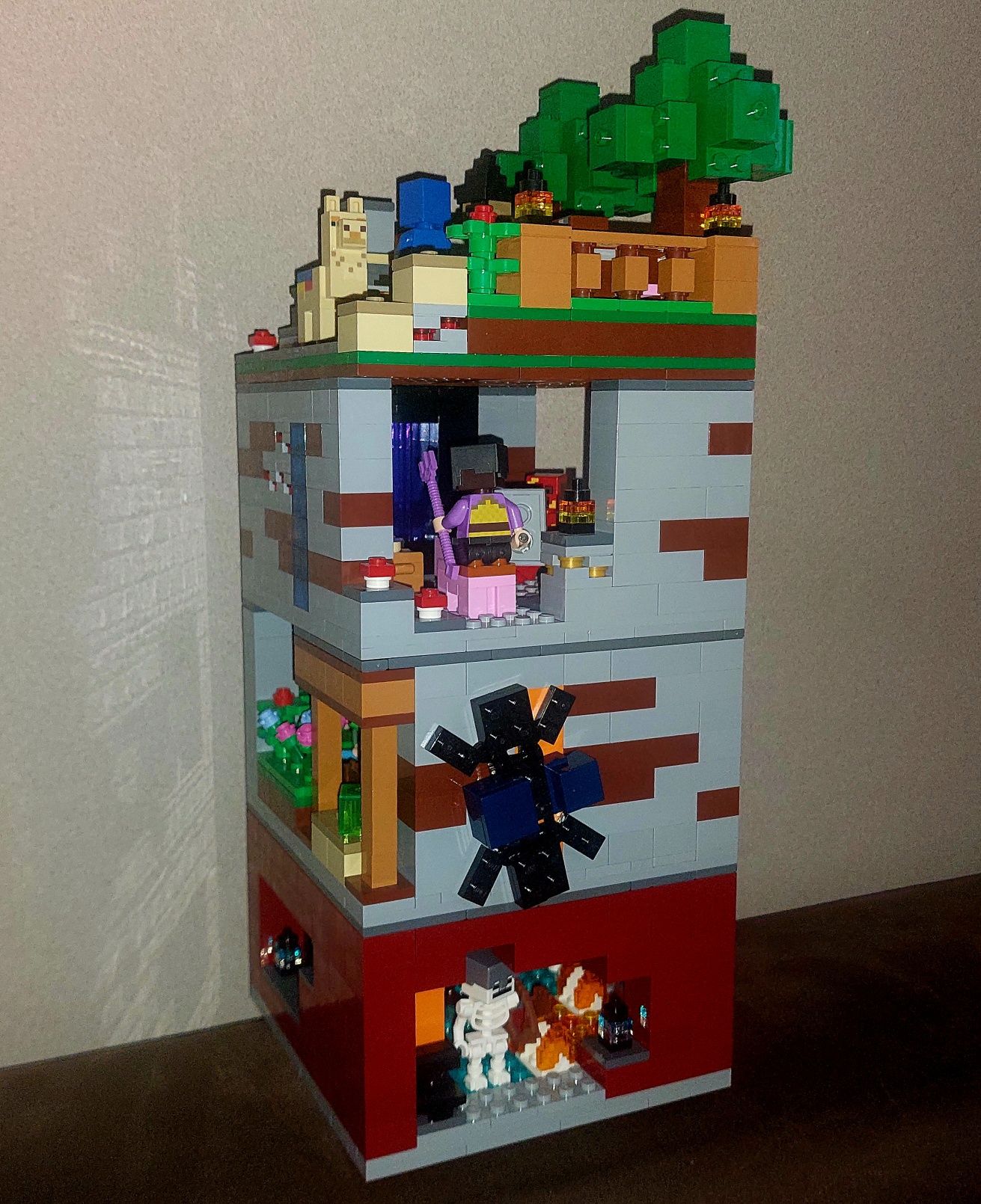Lego Minecraft, лего майнкрафт, оригинал, минифигурки, конструктор.