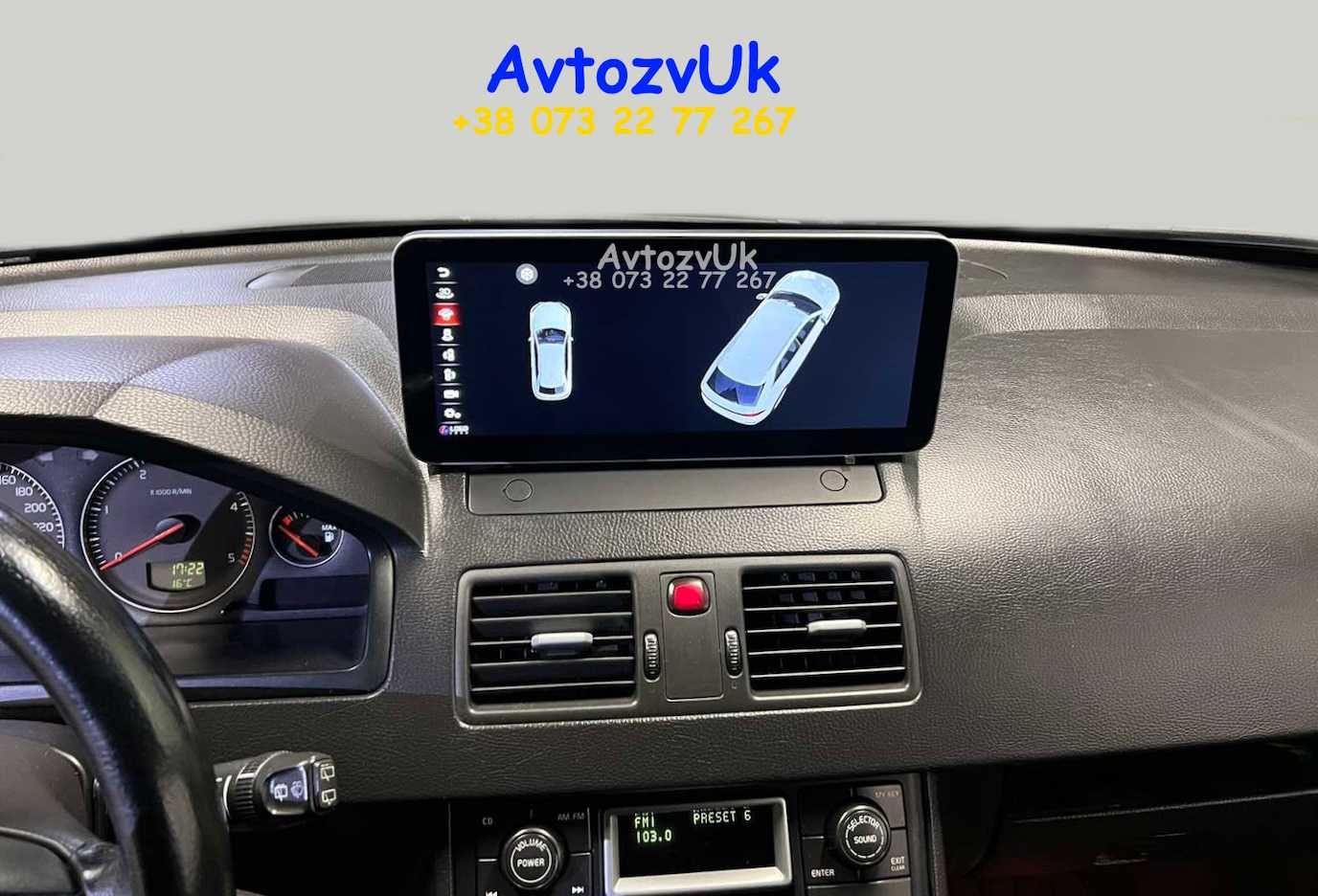 Магнитола XC90 Volvo XC 90 Вольво 2 din USB Дисплей CarPlay Android 14