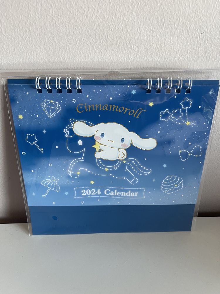 Cinnamoroll sanrio kawaii kalendarz