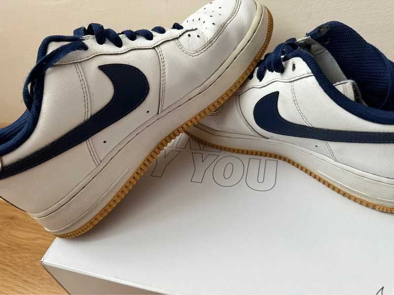 Nike AIR Force 1 białe rozmiar 42.5 by you custom